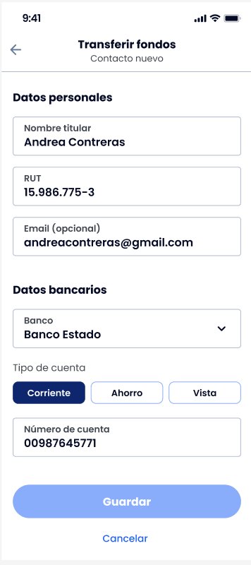 Agregar contacto